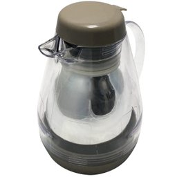 Bule Térmico com Gatilho Coza Bule 700ml Garrafa Termica Cinza Quente - 4