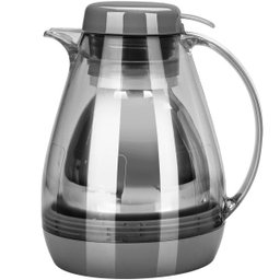 Bule Térmico com Gatilho Coza Bule 700ml Garrafa Termica Cinza Quente - 1