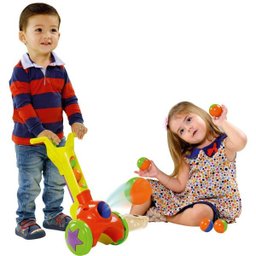 Brinquedo Infantil Boom Ball Andador Lançador de Bolas - 3