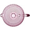 Jarra 1 Litro Vidro Bico De Jaca Água Jarro Suco Retrô Rosa - 2