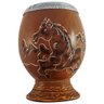 Cuia Para Chimarrão Terere Mate Coquinho Com Pé Média Cavalo - 1