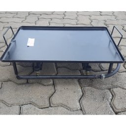 Chapa Para Fogão Lanche Bife Hambúrguer Aço 1020 48x31 - 4