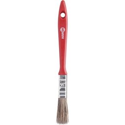 Pincel 1/2 Cerda Gris Cabo Plástico Para Tintas Latéx E Acr - 3