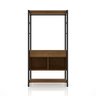 Closet Modular Guarda-Roupa Estilo Industrial Em Aço De Carbono Preto/ Demolição Naos - Larbelle - 3