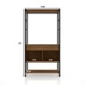Closet Modular Guarda-Roupa Estilo Industrial Em Aço De Carbono Preto/ Demolição Naos - Larbelle - 2
