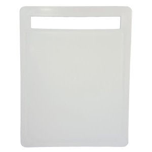 Tábua De Corte Carne Legumes Duas Faces Antideslizante Branco