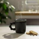 Ver imagem 1 de Caneca com Tampa/| Design Moderno para Café & Chá:preto