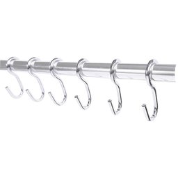 KIT com 6 Peças Gancho para Barra Aramado - 3 KIT com 6 Peças Gancho para Barra Aramado - 3