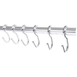 KIT com 6 Peças Gancho para Barra Aramado - 1 KIT com 6 Peças Gancho para Barra Aramado - 1