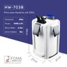 Filtro Canister SunSun Hw 704b 2000l/h Uv 9w para Aquários - 2