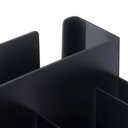 Ver imagem 2 de Porta Guardanapos E Saches Preto Coza