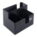 Ver imagem 1 de Porta Guardanapos E Saches Preto Coza