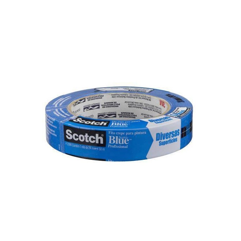 Fita Crepe Scoth Blue 24mmx50m 3M
