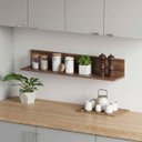 Ver imagem 5 de Prateleira Decorativa de Parede para Cozinha Odda Nogal
