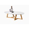 Mesa de Centro Oval Classic Off White - 2