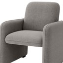 Ver imagem 5 de Poltrona Roma Decorativa Bouclê para Sala Matrix Cor:bouclê Cinza