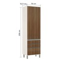 Ver imagem 5 de Paneleiro de Cozinha 70 Cm 2 Portas 3 Gavetas Linea Luciane Móveis