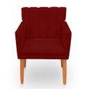 Ver imagem 6 de Kit 2 Poltrona Cadeira para Sala Confortável e Reforçada Carol Suede