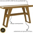 Ver imagem 3 de Aparador Buffet 1 Prateleira Menphis - Nature / Off White