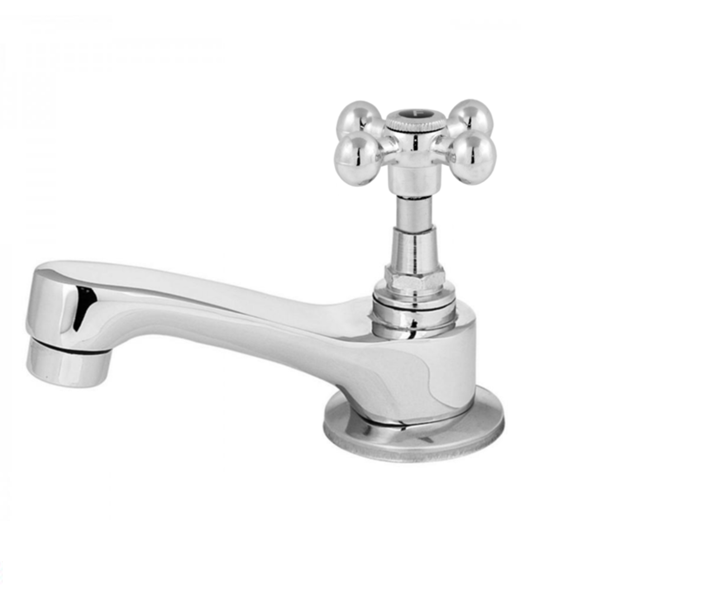 Torneira Banheiro Lavatório 1194 C-33 1/4 Volta Metal Casagrande Mundial - 1