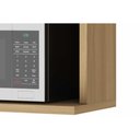 Ver imagem 6 de Armário Aéreo Cozinha Modulado Marquesa c/ 1 Porta c/ nicho para Microondas 80cm Nature/Verde -