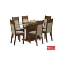Ver imagem 3 de Conjunto Sala de Jantar Mesa 6 Cadeiras Atlanta Madesa