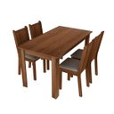 Ver imagem 3 de Conjunto de Mesa com 4 Cadeiras Rosie Madesa