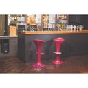 Ver imagem 3 de Banco Tramontina Pepe Marsala em Polipropileno com Apoio para Pés em Aço Inox Tramontina