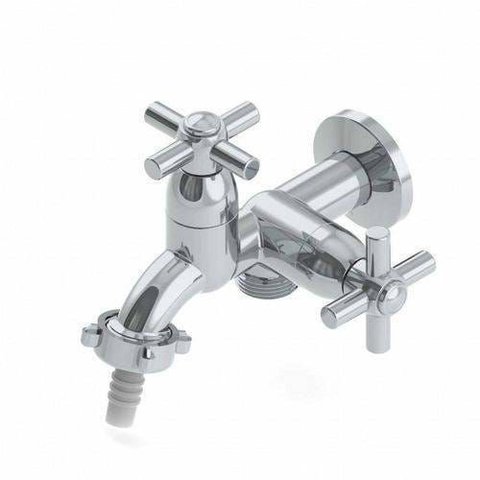 Torneira Injetplast 1428 C-31 Cromada Maquina Lavar