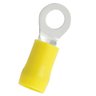 Terminal Olhal Rv3.5-5 Amarelo Pré Isolado 4mm - 6mm 100pçs - 2