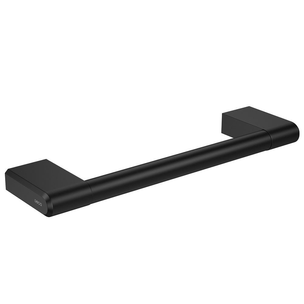 Porta Toalha De Rosto Deca You Black Matte - 1