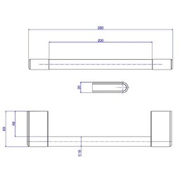 Porta Toalha De Rosto Deca You Black Matte - 2