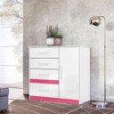 Ver imagem 2 de Cômoda Sapateira Infantil Ambiente Vênus Branco Flex - Moval
