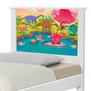 Ver imagem 5 de Bi Cama Juvenil Zap com Cabeceira Dinossauros Coloridos