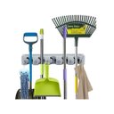 Ver imagem 5 de Suporte Vassoura Organizador Parede Multiuso Rodo 5 Posições