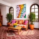 Ver imagem 3 de Quadro Canvas Picasso Frame Posters 40x30cm Mold Preta