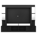 Ver imagem 6 de Estante com Suporte Tv 65" Prateleiras C/ Espelho Oslo Multimóveis V3385