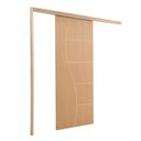 Ver imagem 2 de Porta de Correr P/ Verniz Frisada F07