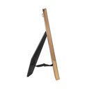 Ver imagem 2 de Porta-retrato de Aço Inox Spiral Dourado 15cm X 20cm