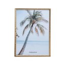 Ver imagem 1 de Porta-retrato de Aço Inox Spiral Dourado 15cm X 20cm