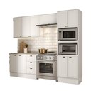 Ver imagem 1 de Armário de Cozinha Completa com Balcão Milla Charm Prime Carraro Branco