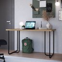 Ver imagem 7 de Kit Mesa Mais Gaveteiro 4 Gavetas Bege/Oak/Preto