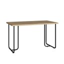 Ver imagem 5 de Kit Mesa Mais Gaveteiro 4 Gavetas Bege/Oak/Preto