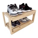 Ver imagem 2 de Armário Aberto Design Escada Sapateira 2 Prateleiras