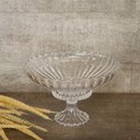 Ver imagem 3 de Centro de Mesa de Cristal com Pé Geneva 32x20cm Wolff