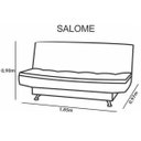 Ver imagem 4 de Sofá Cama-Bicama Matrix Salomé em Tecido Suede - Vermelho