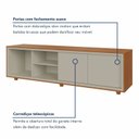 Ver mais imagens de Rack para TV até 75 Polegadas 100% MDF 180cm Delux 