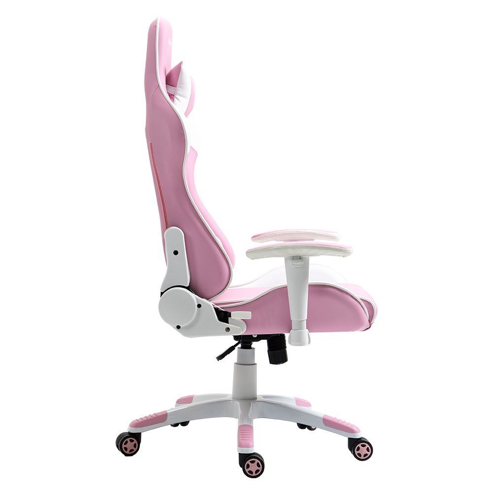 Cadeira Gamer Dn3 Giratoria Branco e Rosa - Draxen - 3