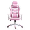 Cadeira Gamer Dn3 Giratoria Branco e Rosa - Draxen - 1