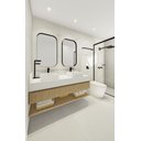 Ver imagem 7 de Porta Toalha Toalheiro de Banho Banheiro 60cm em Aço Inox Black Matte Preto Fosco Stainless